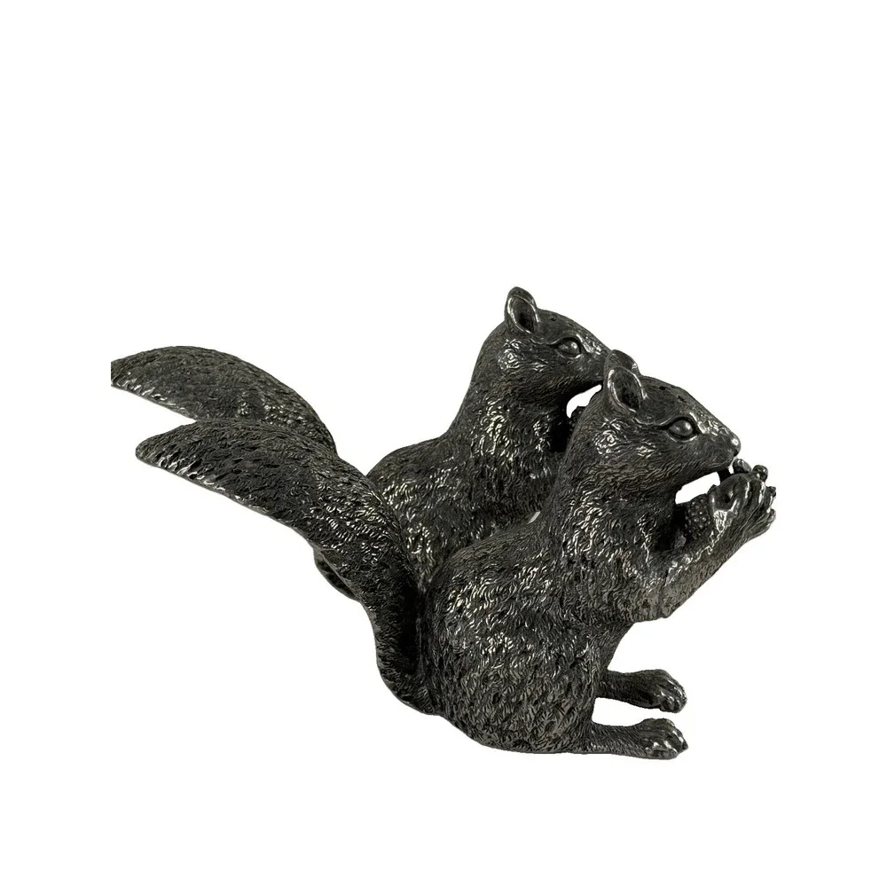 Vagabond Woodland Creatures Pewter Squirrel Salt & Pepper Shaker